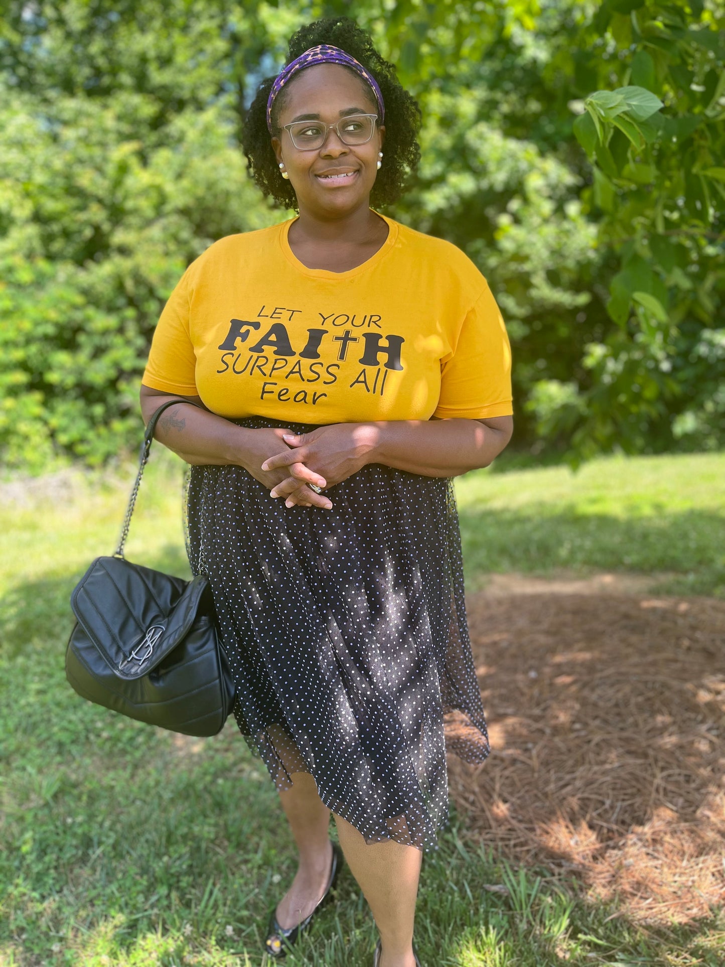 Let Your Faith Surpass All Fear T-shirt