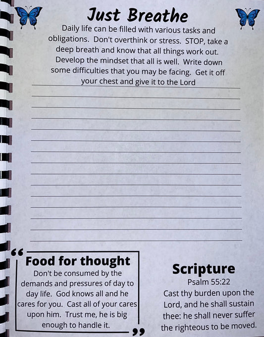Reflections & Faith Vibes Printable Thought Collector