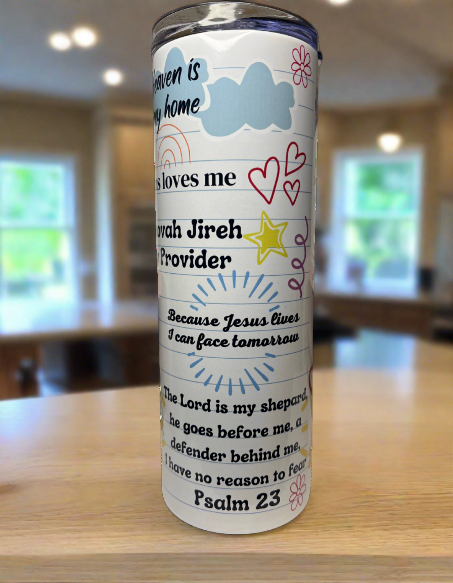 Godly Inspirational Tumbler