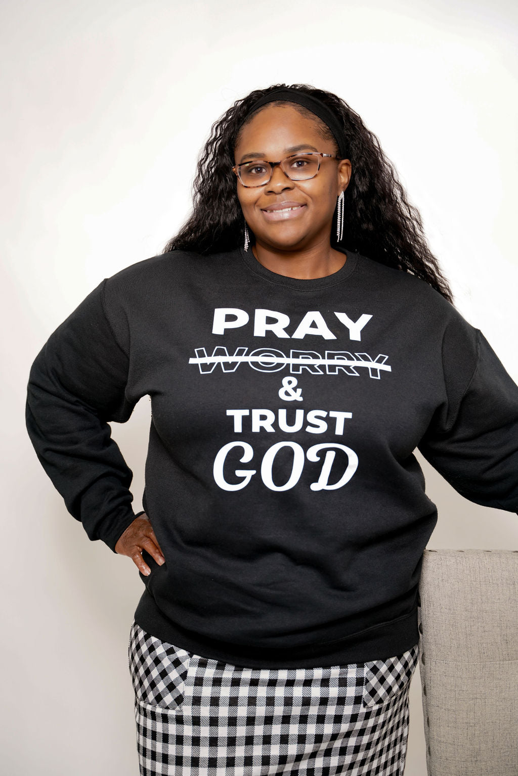 Pray & Trust God Sweatshirt