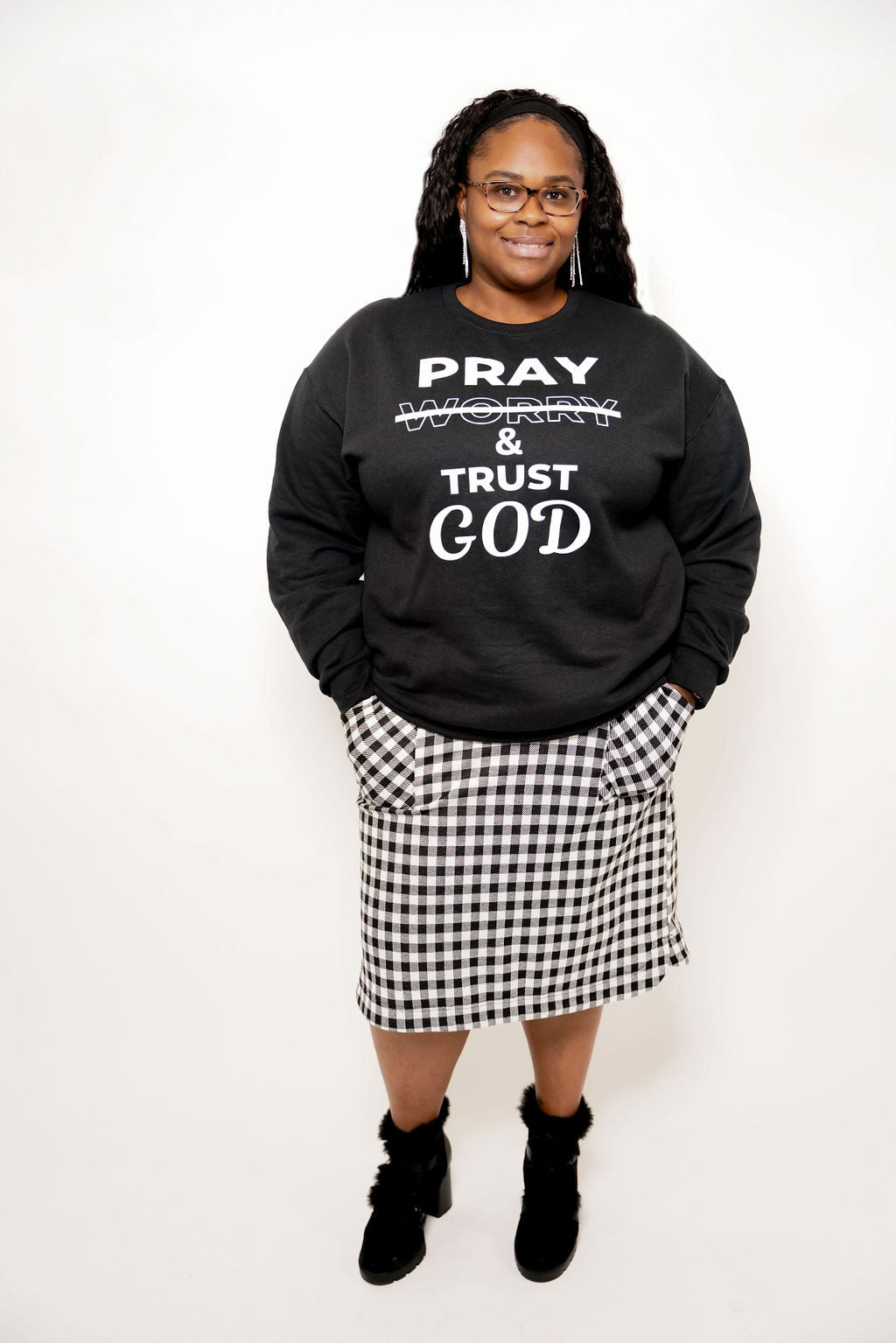 Pray sweatshirt outlet