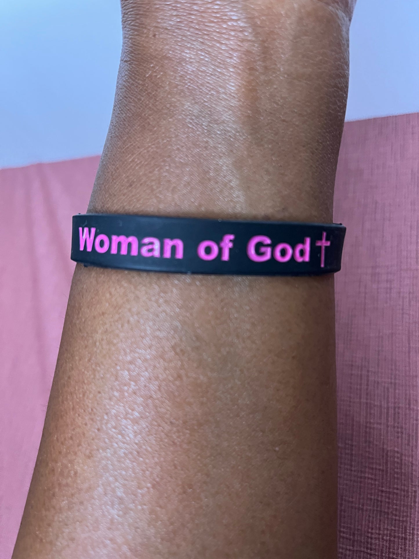 Woman of God Silicone Wristband